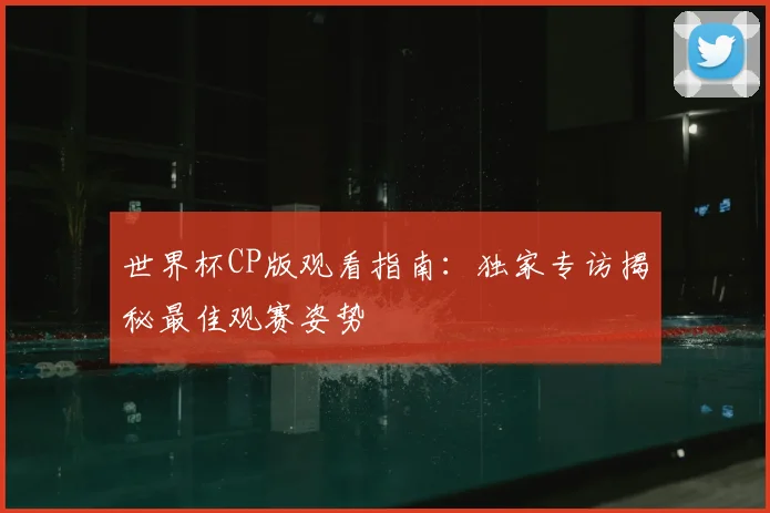 世界杯CP版观看指南:独家专访揭秘最佳观赛姿势